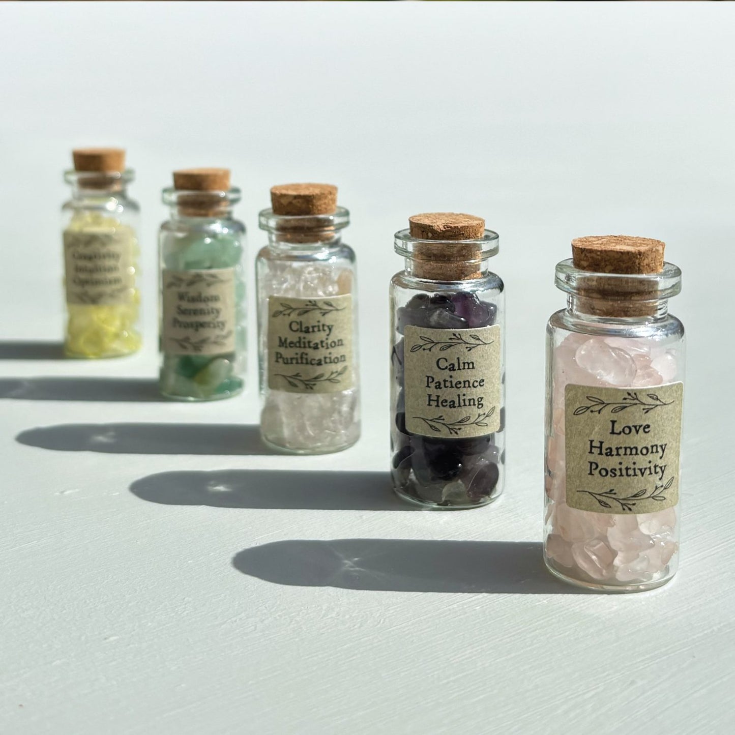Crystal Chip Bottle - Amethyst