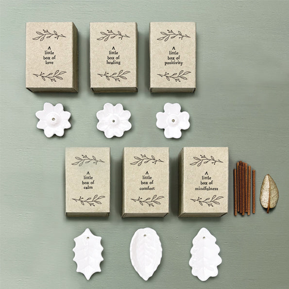 Matchbox Porcelain Mini Incense Stick Holder - Comfort