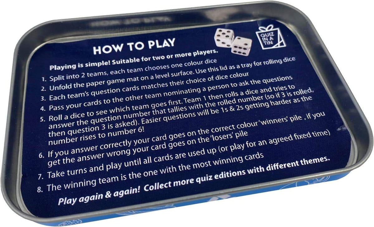 Our Amazing Planet Quiz Tin