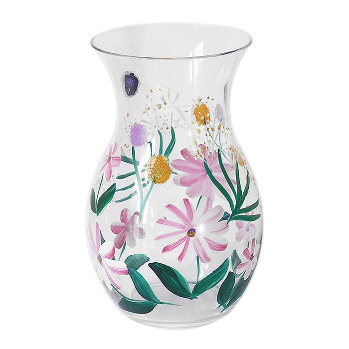 Hand Painted Vase - Gypsophila