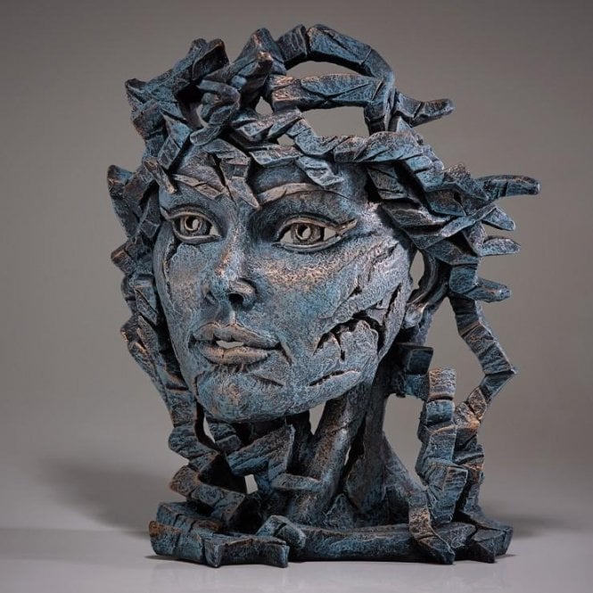 Edge Sculpture - Venus Bust - Teal