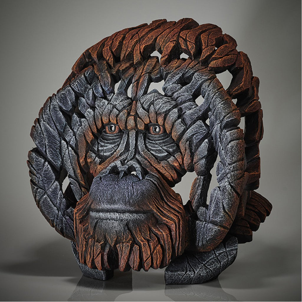 Edge Sculpture - Orangutan Bust