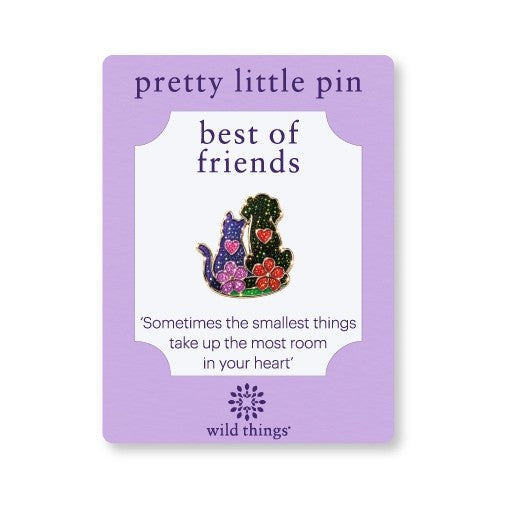 Best Friends Pin - Multi Coloured
