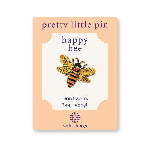 Bee Pin - Autumn Gold