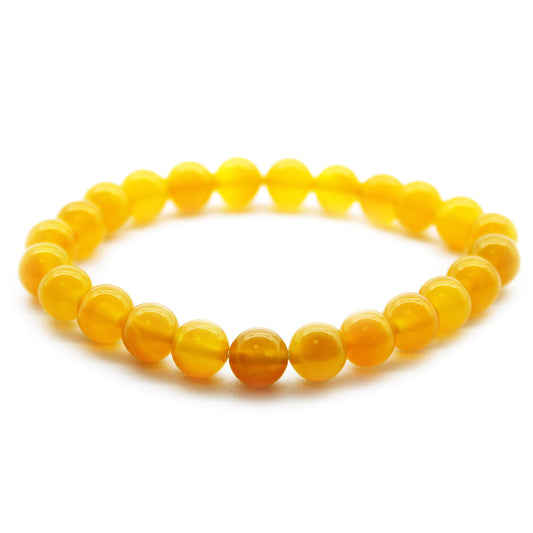 Honey Crystal Ball Bracelet