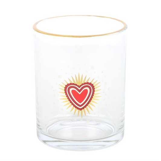 Sacred Heart Drinking Glass