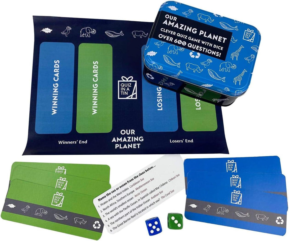 Our Amazing Planet Quiz Tin
