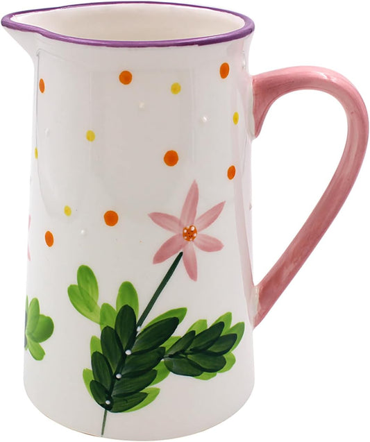 Hand Painted Jug - Cosmos