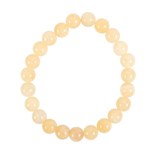 Yellow Jade Ball Bracelet