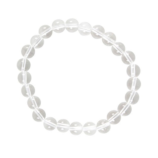 Clear Quartz Ball Bracelet