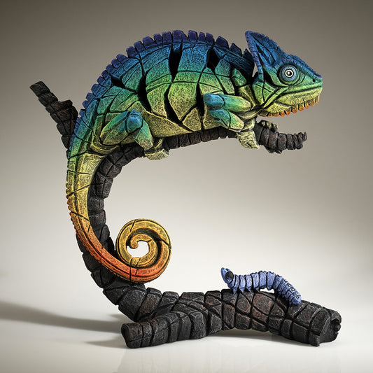 Edge Sculpture - Chameleon - Rainbow Blue