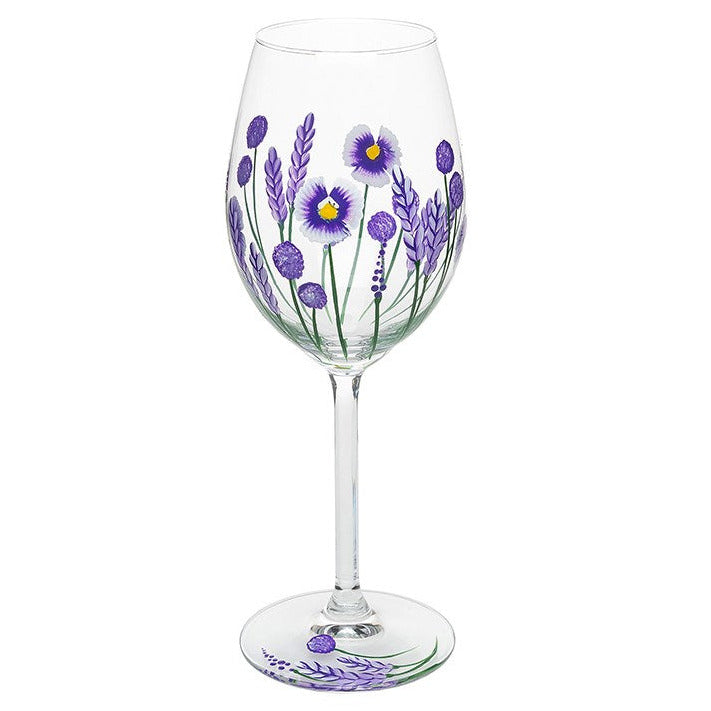 My Favourite Glass - Lavender Wine Glass