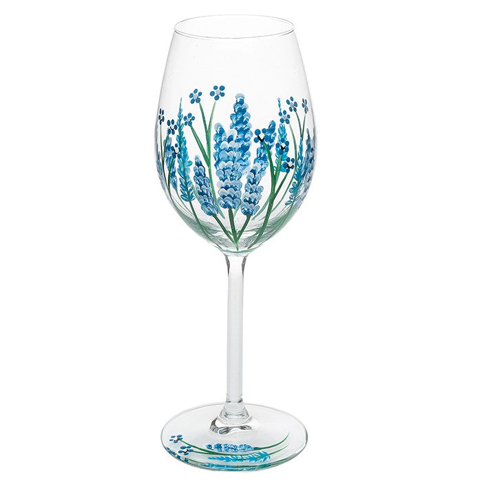 My Favourite Glass - Delphinium Wine Glass