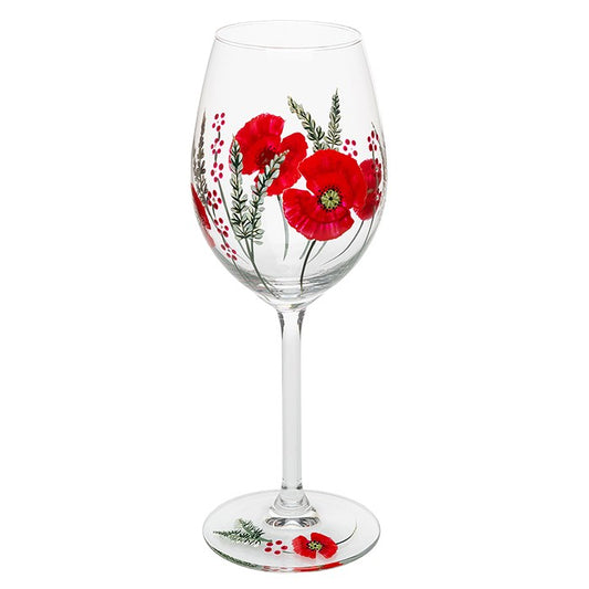 My Favourite Glass - Poppy Wine Glass