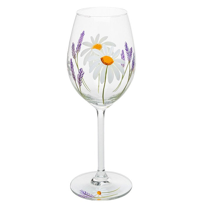 My Favourite Glass - Daisy Wine Glass