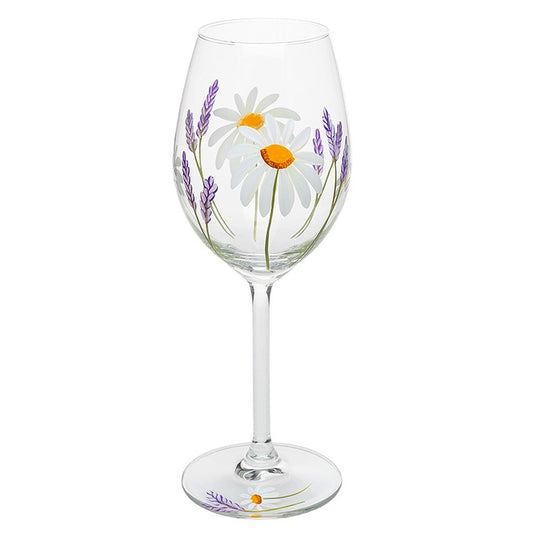 My Favourite Glass - Daisy Wine Glass
