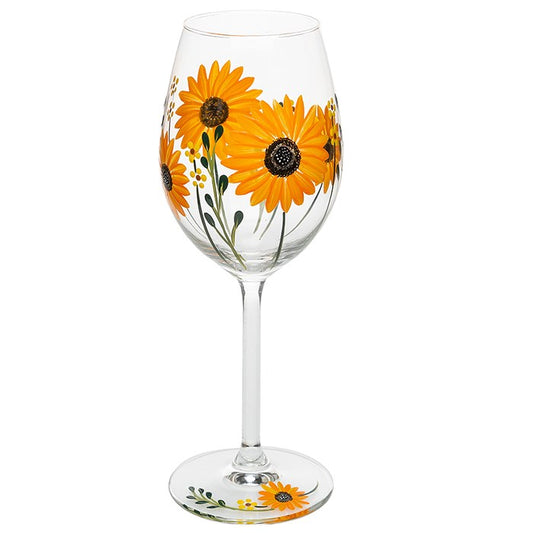 My Favourite Glass - Sunflower Wine Glass