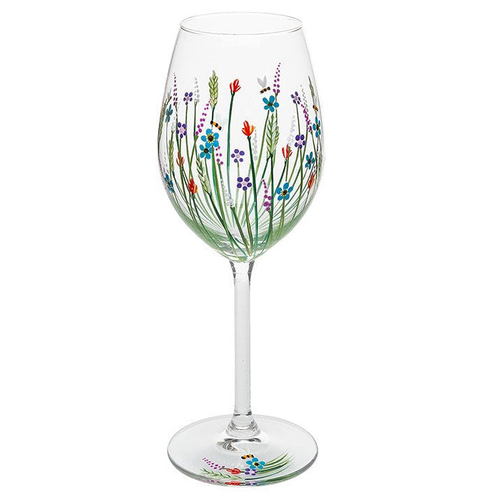 My Favourite Glass - Bee Meadow Wine Glass