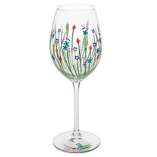 My Favourite Glass - Bee Meadow Wine Glass
