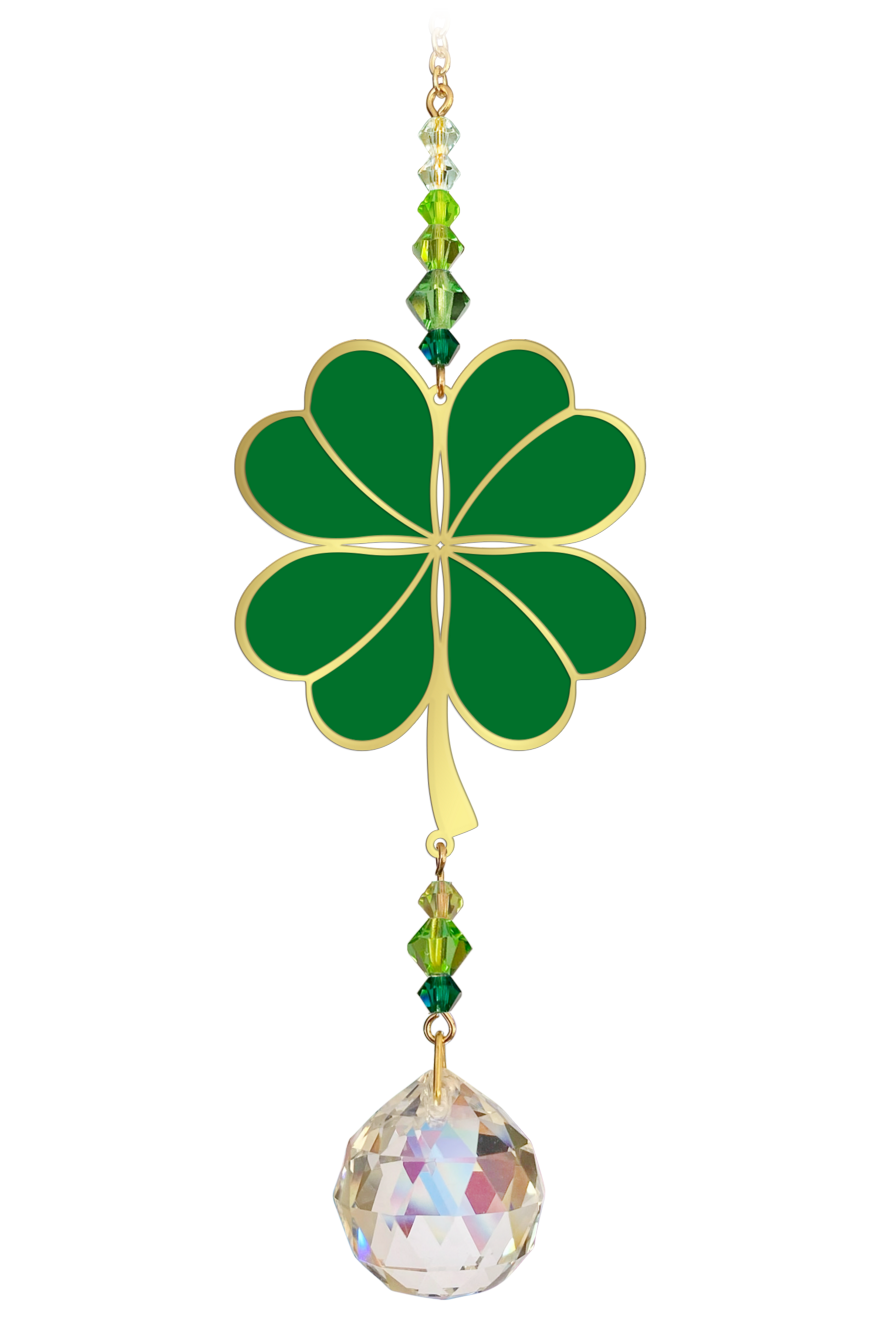 Crystal Dreams - Four Leaf Clover - Green
