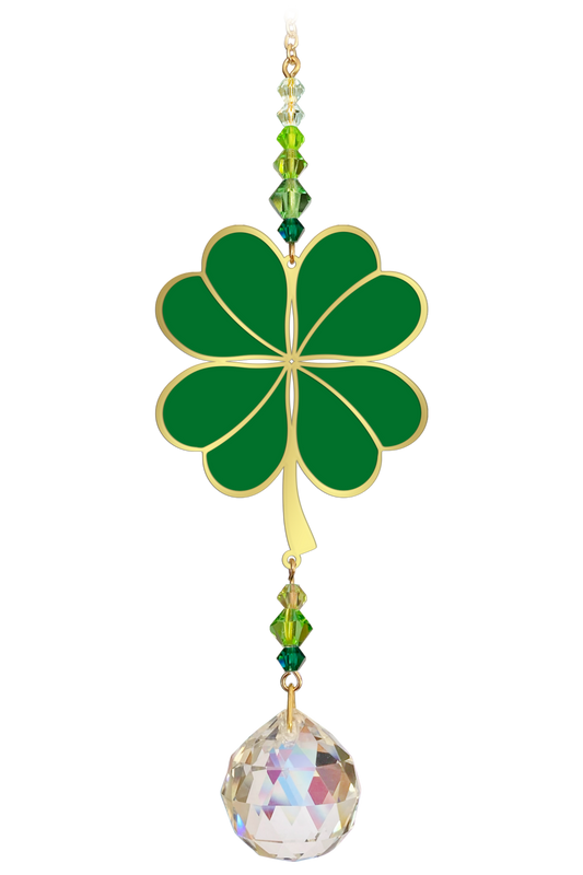 Crystal Dreams - Four Leaf Clover - Green