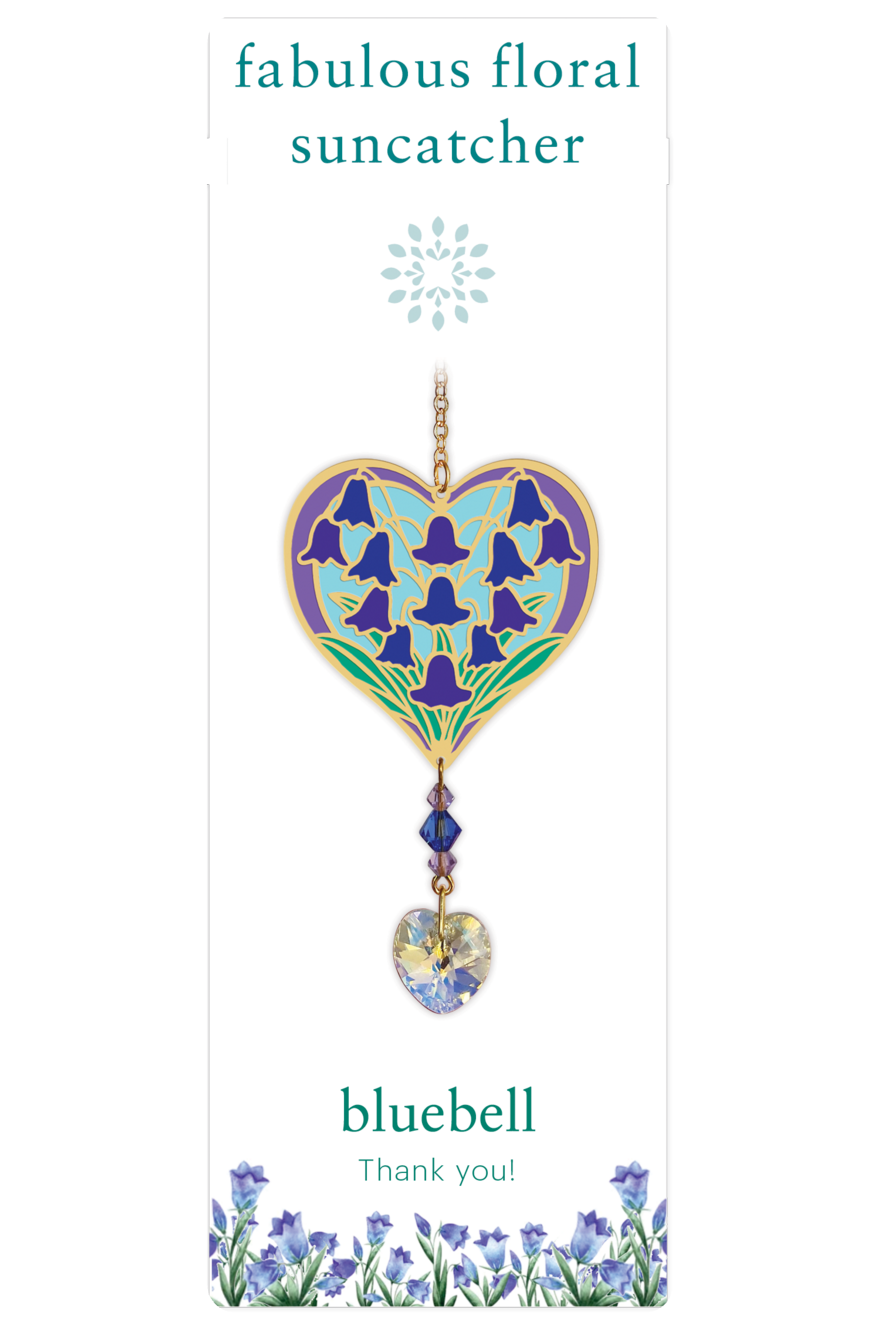 Fabulous Floral Suncatcher - Bluebell