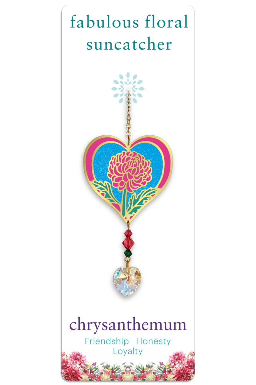 Fabulous Floral Suncatcher - Chrysanthemum