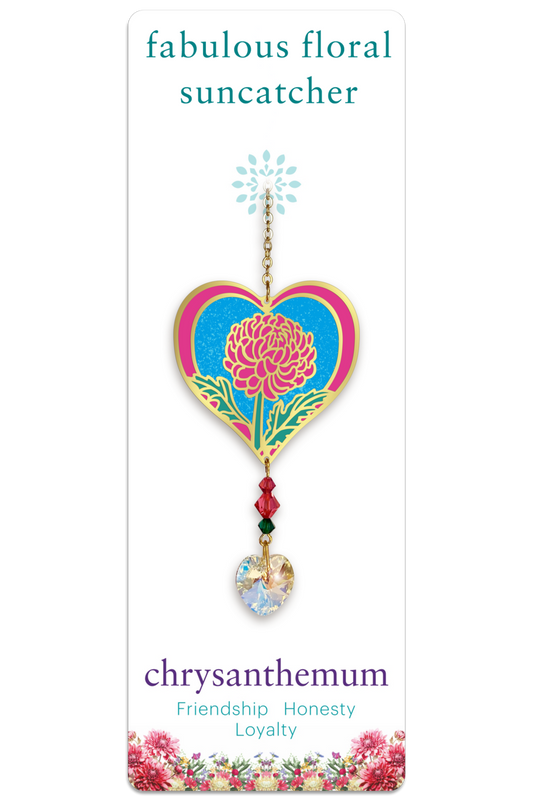 Fabulous Floral Suncatcher - Chrysanthemum