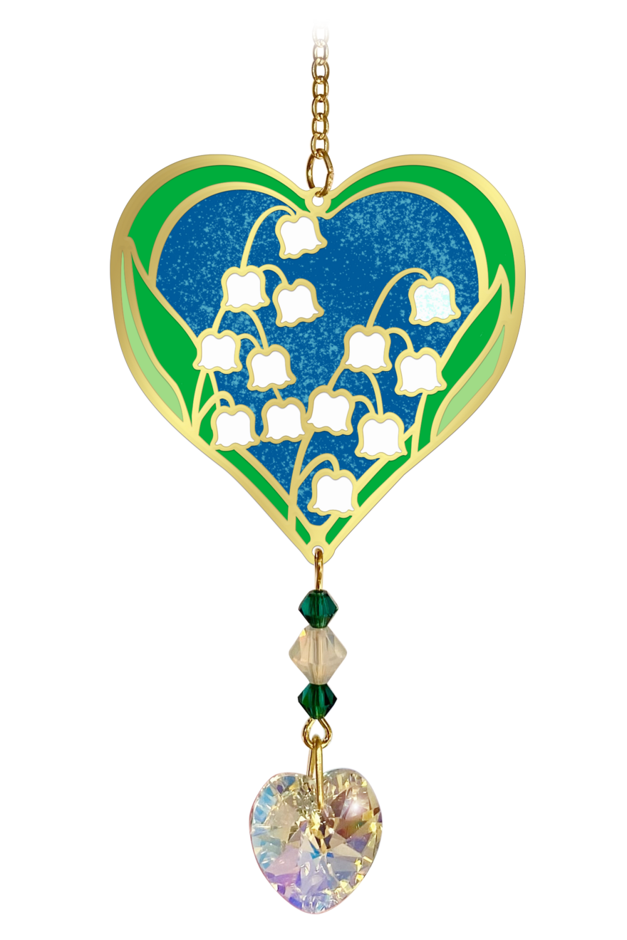 Fabulous Floral Suncatcher - Lily of the Valley