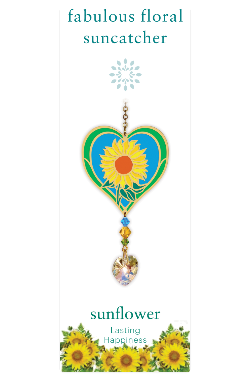 Fabulous Floral Suncatcher - Sunflower
