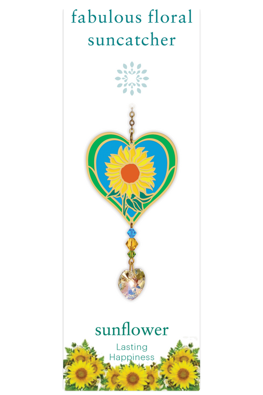 Fabulous Floral Suncatcher - Sunflower