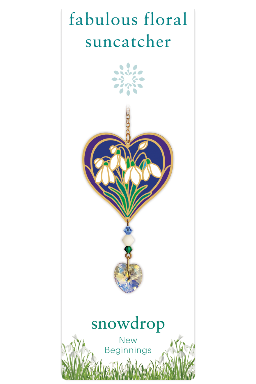 Fabulous Floral Suncatcher - Snowdrop