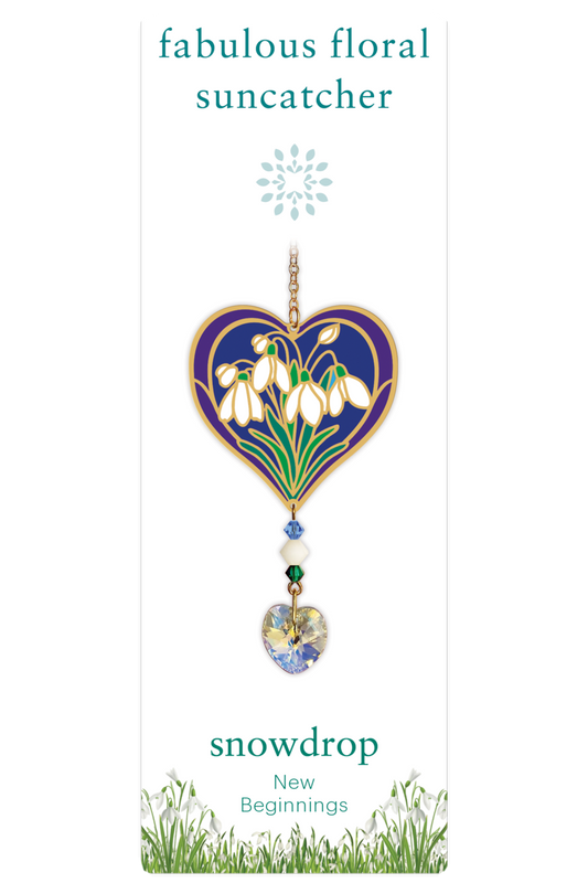 Fabulous Floral Suncatcher - Snowdrop