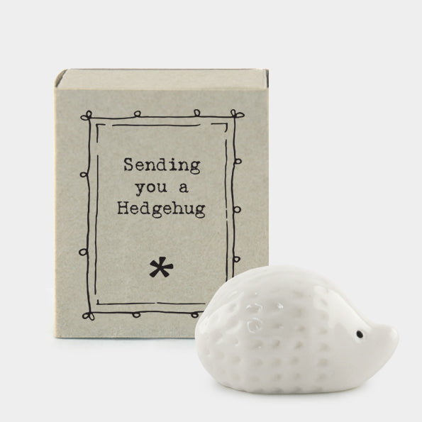 Porcelain Matchbox Hedgehog