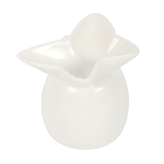 White Butterfly Oil Burner
