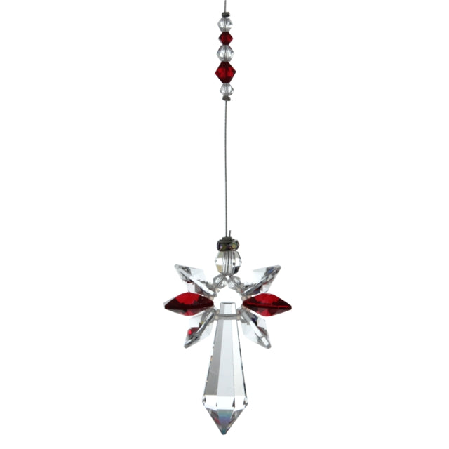 Large Guardian Angel - Garnet - January