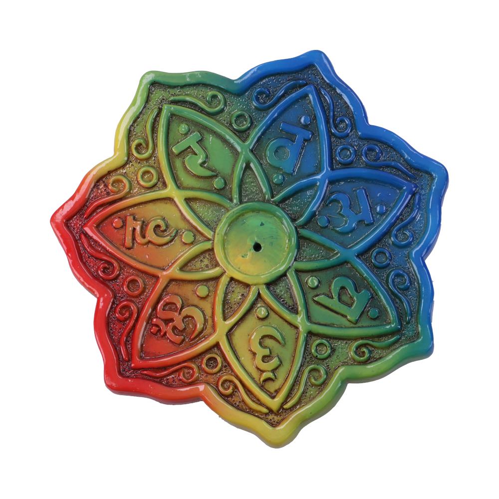 Rainbow Meditation Incense Holder
