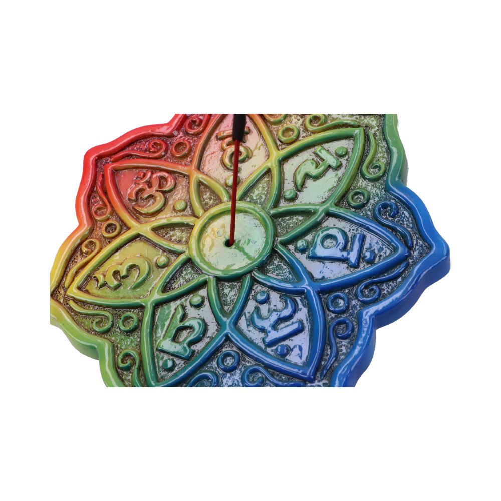 Rainbow Meditation Incense Holder